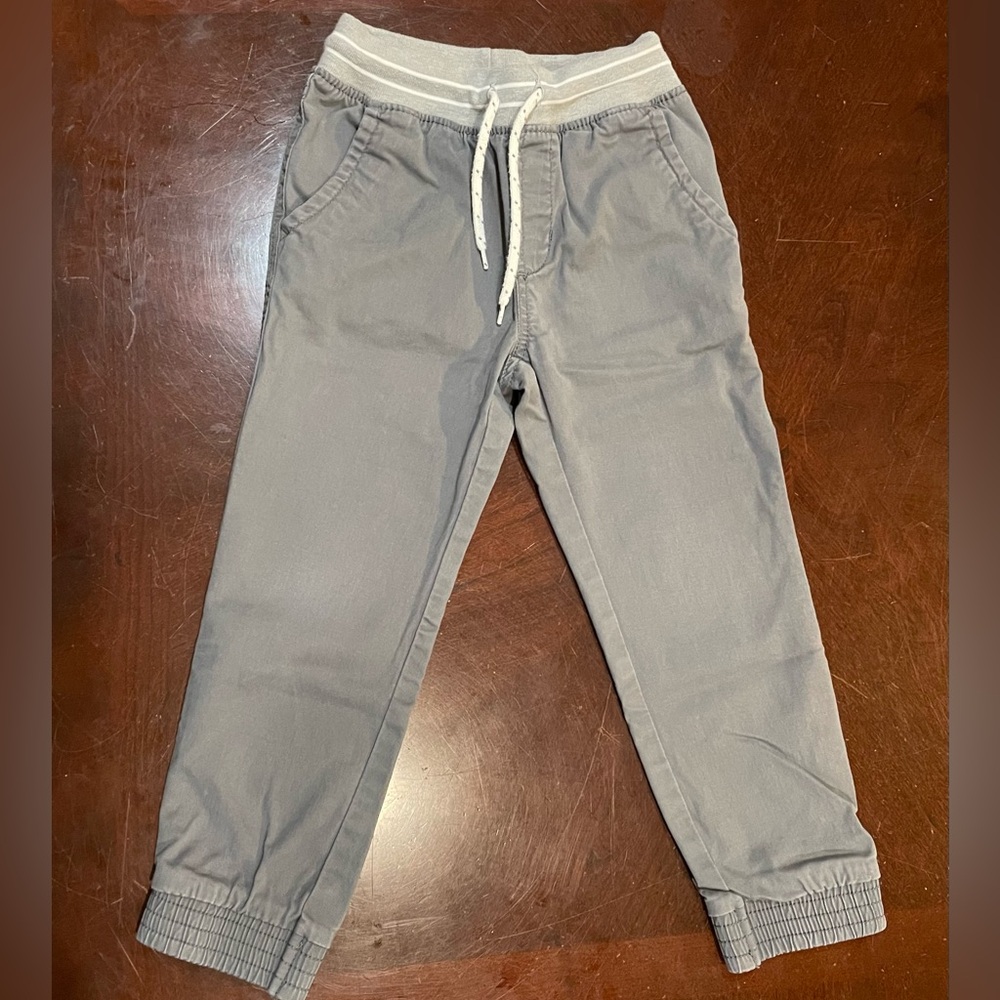 Boys Gray Jogger Pants